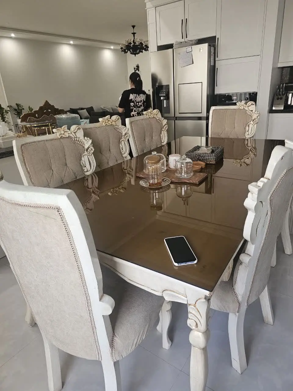 میز ناهار خوری ۸ نفره
