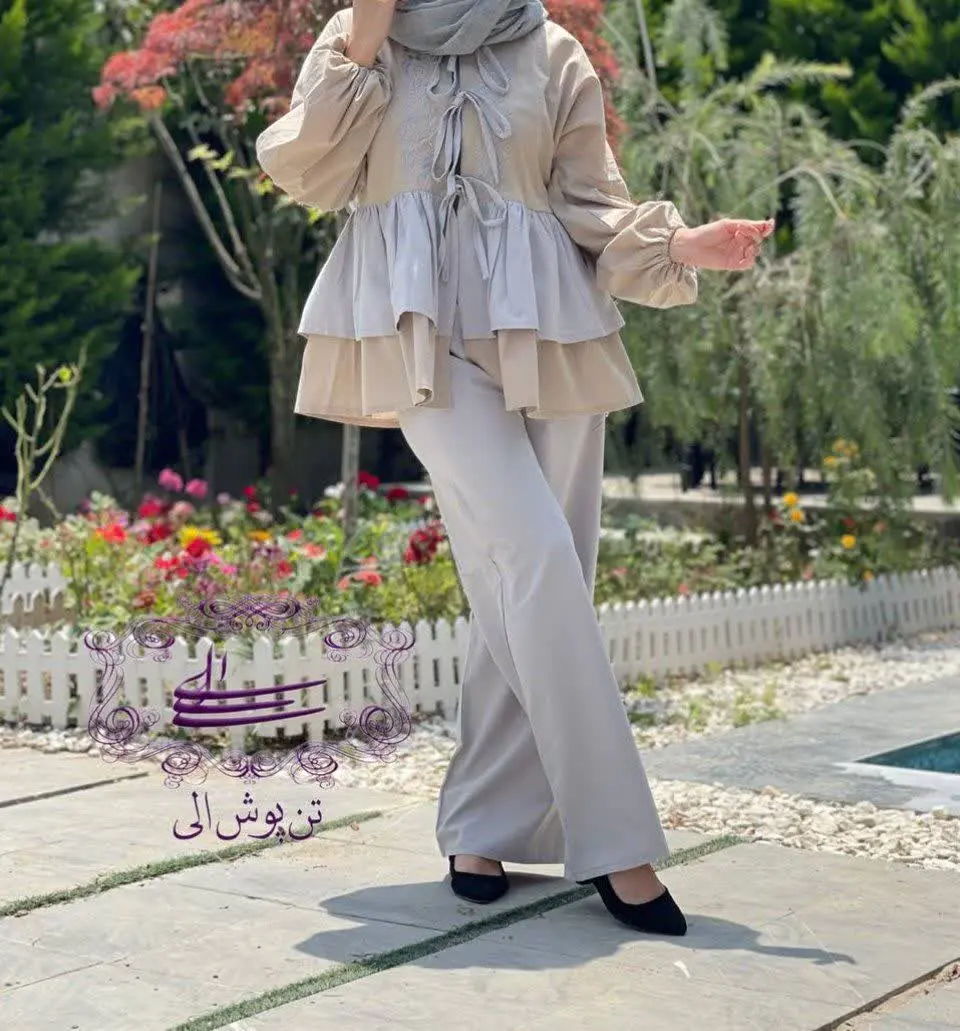 جدول سایزبندی مدل شومیز شلوار شانا
