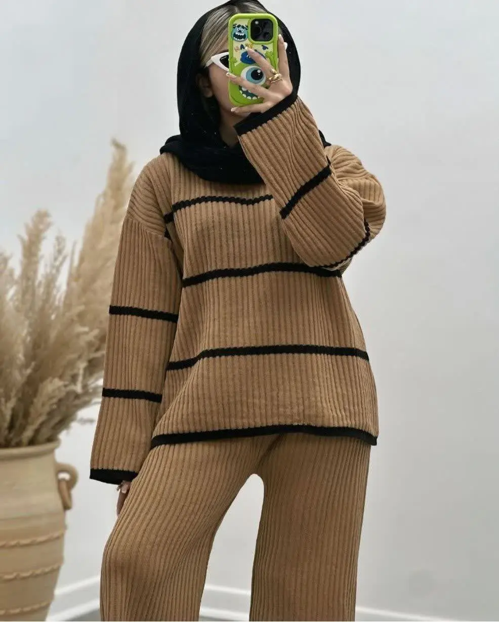 از ست بافتهای تکراری خسته شدی؟؟؟ اگه دلت یه ست بافت میخواد که هم تک باشه هم تنخورش فوق العاده خوشگل و خاص باشه، مدل تورانو اصلا از دست نده🌨️🍁☃️
