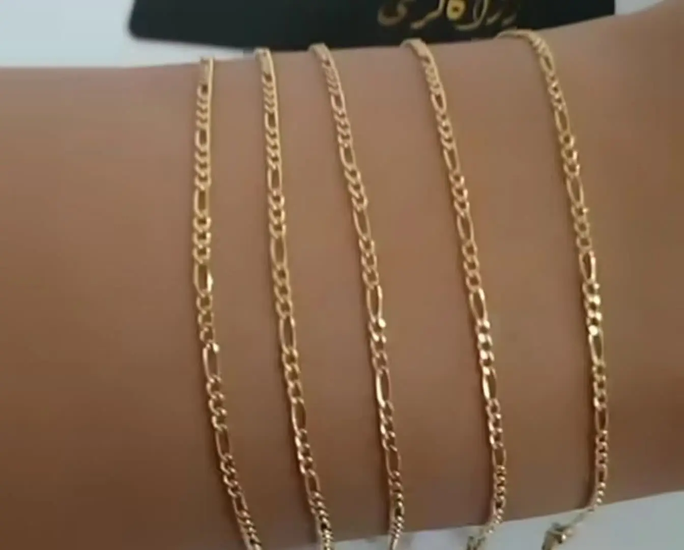 دستبند‌های فیگارو طلا طور 🤩 
