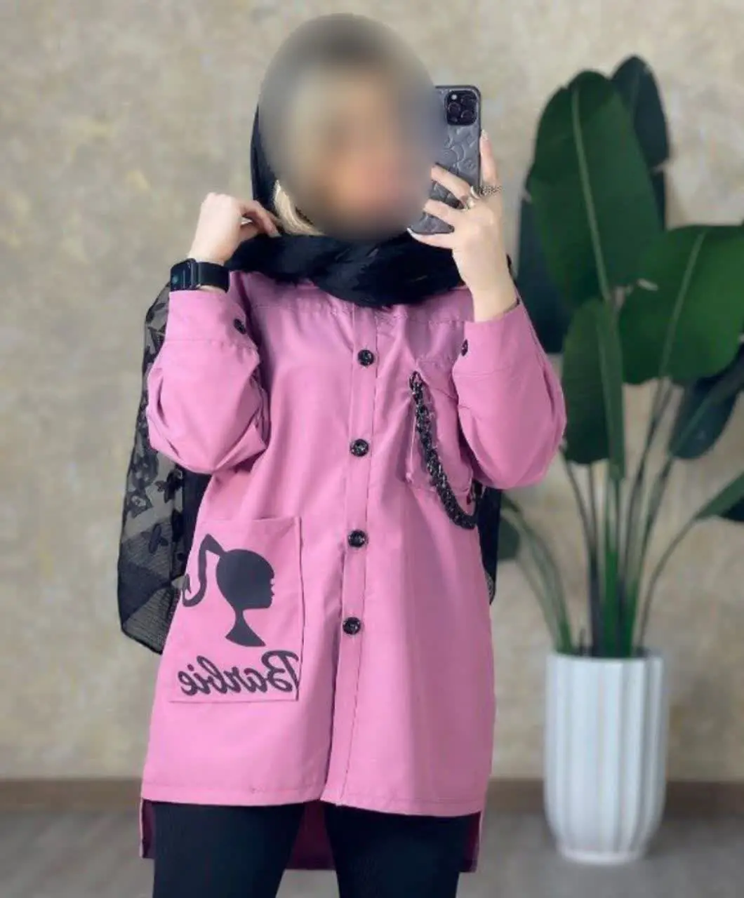 ❤️نام: مانتو مدل باربی
