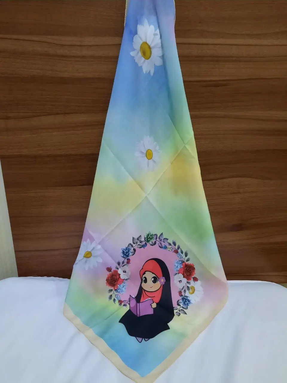 💥روسری دخترانه طرح حجاب💥
