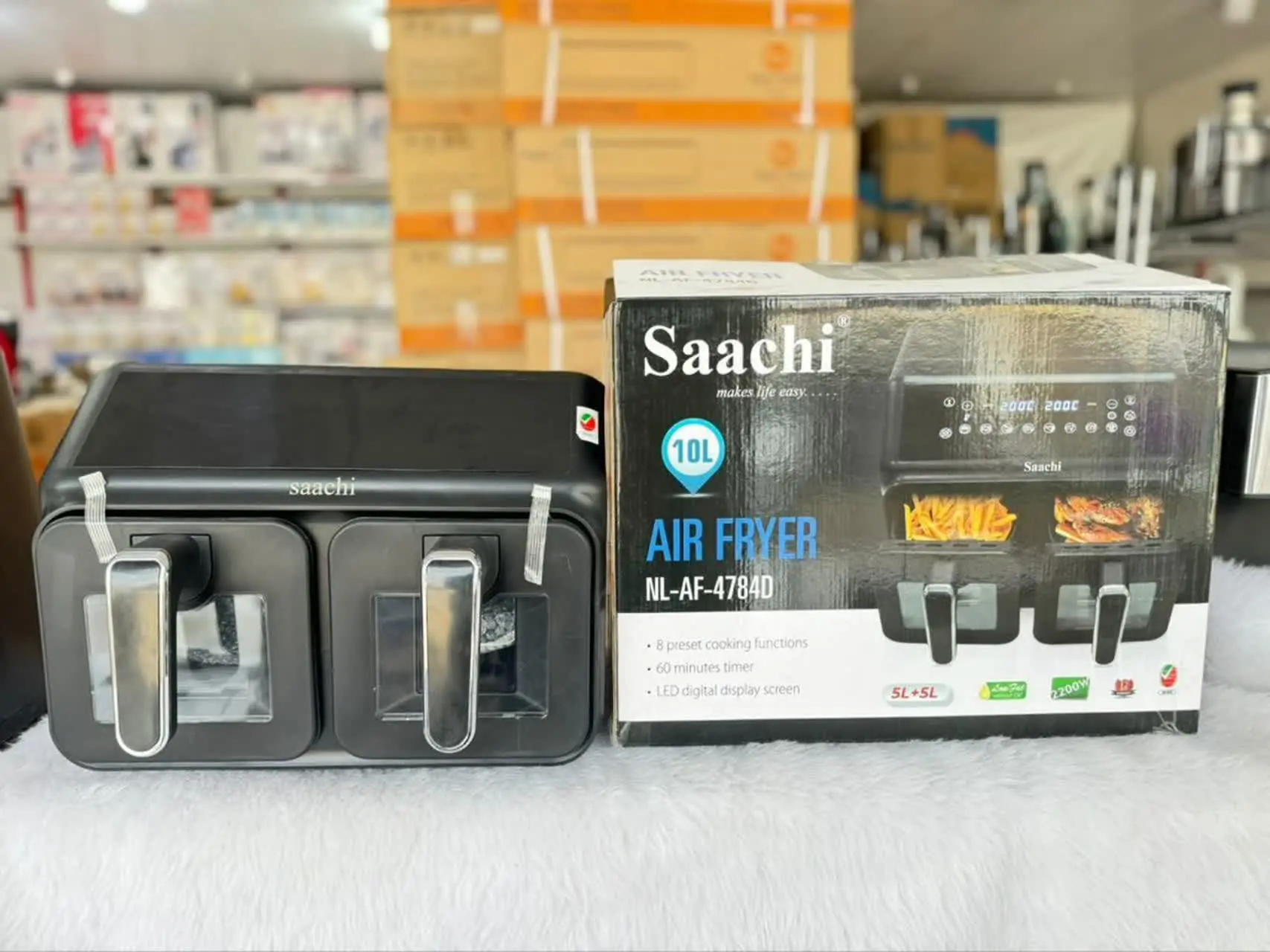 سرخ کن دوقلو ساچی ۱۰لیتر
