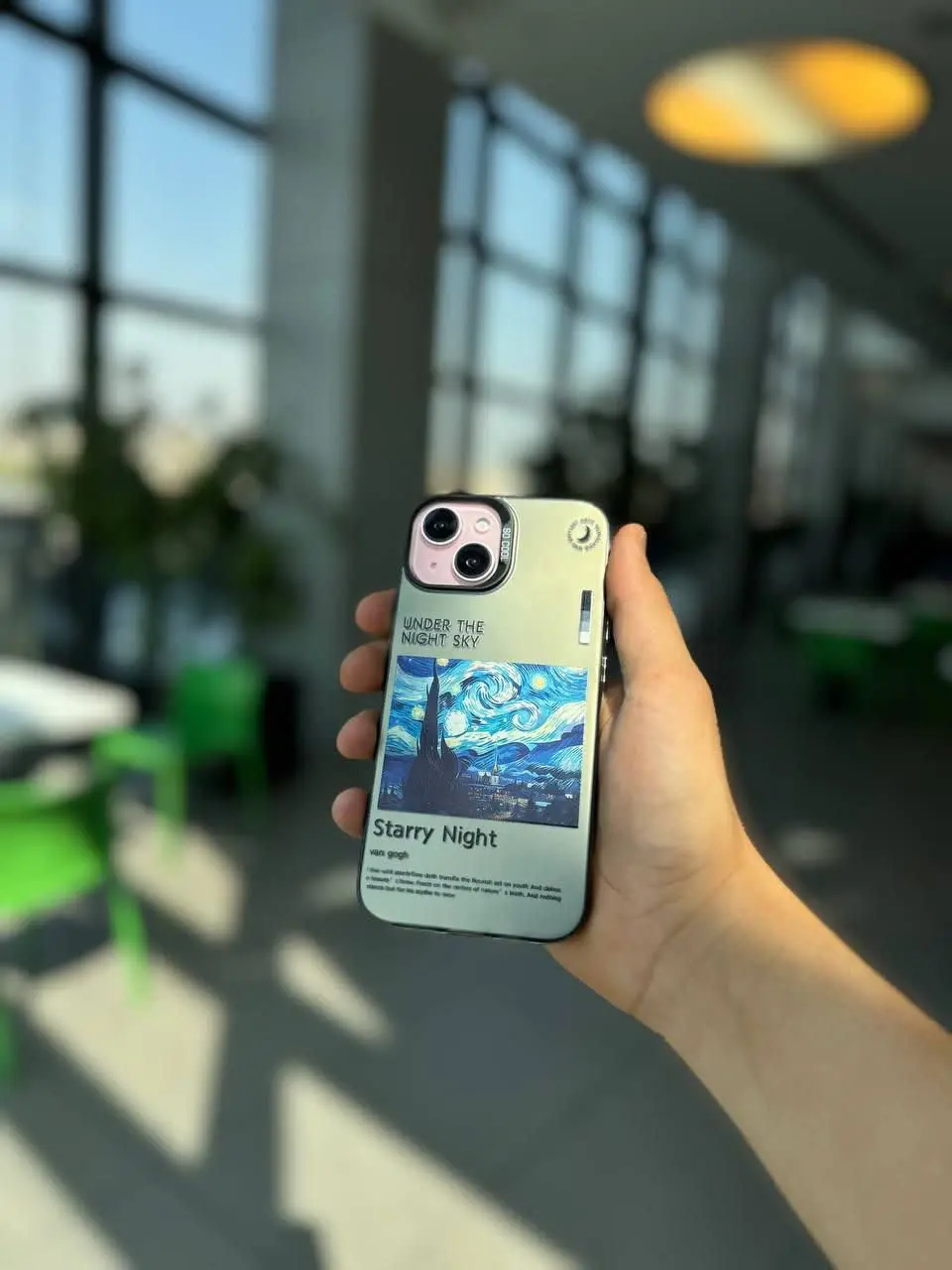 📱مدل قاب: قاب شب پرستاره ونگوگ سوکول مات مخصوص انواع #سامسونگ #شیائومی و #آیفون
