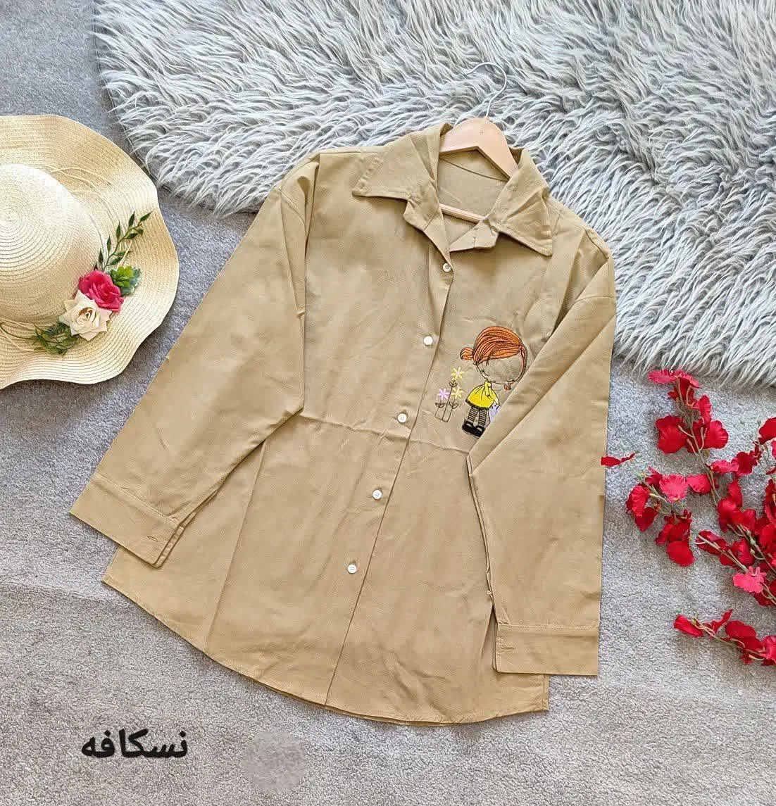 #شومیز گلدوزی لنین 
