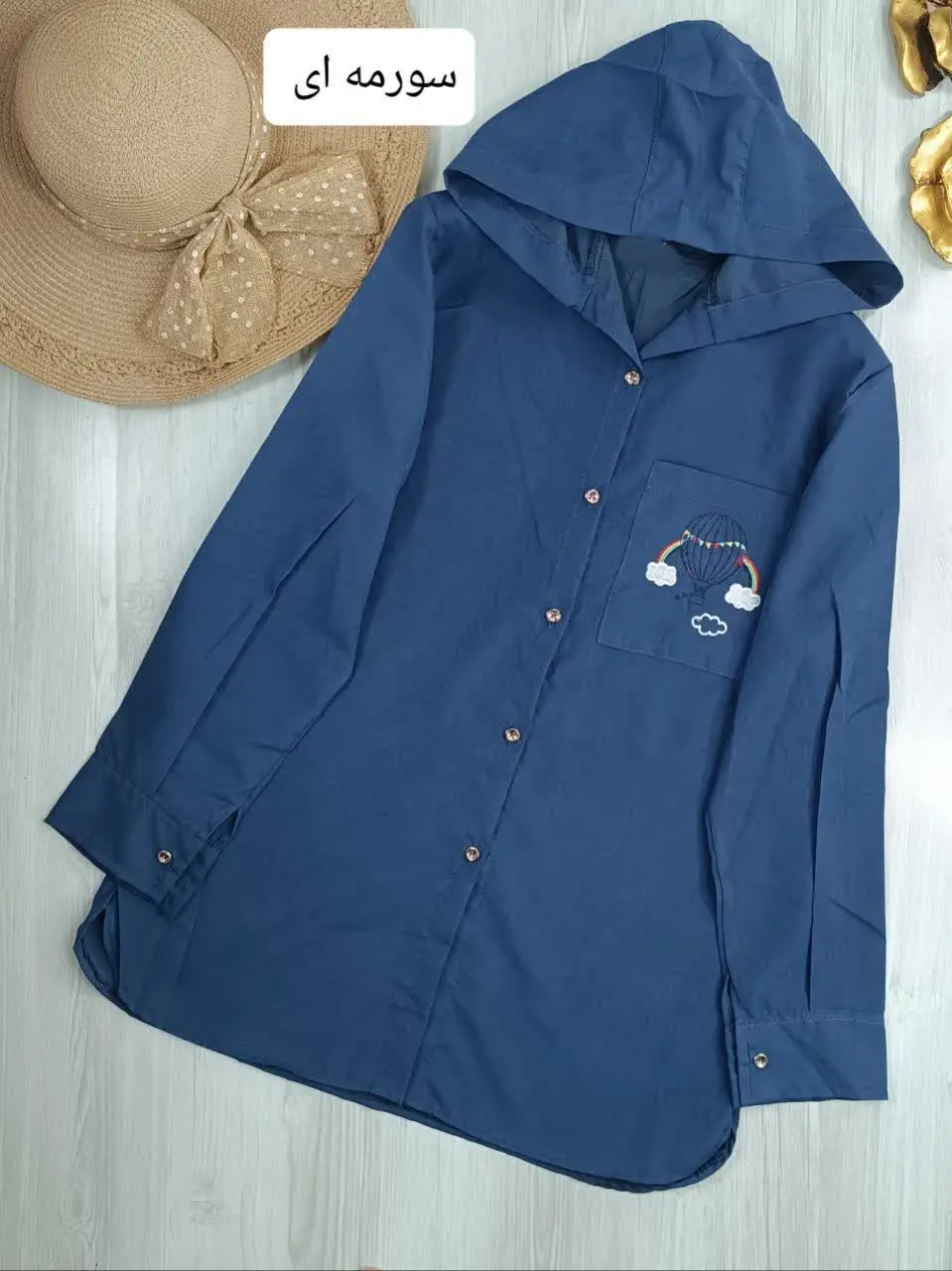 🛍️نام: مانتو میکرو کلاهدار مدل بالون🌱🎀
