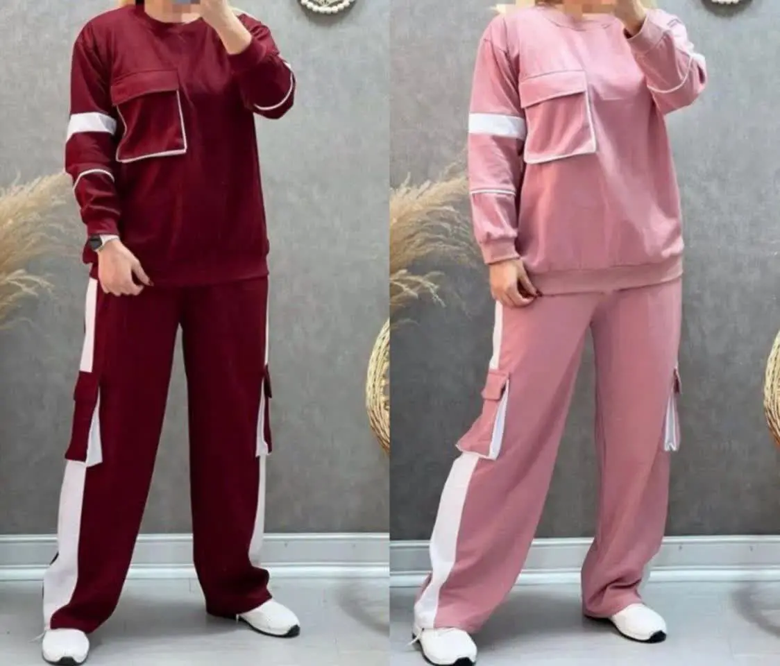 💞ست بلوز شلوار کارگو مدل موراکو💞
