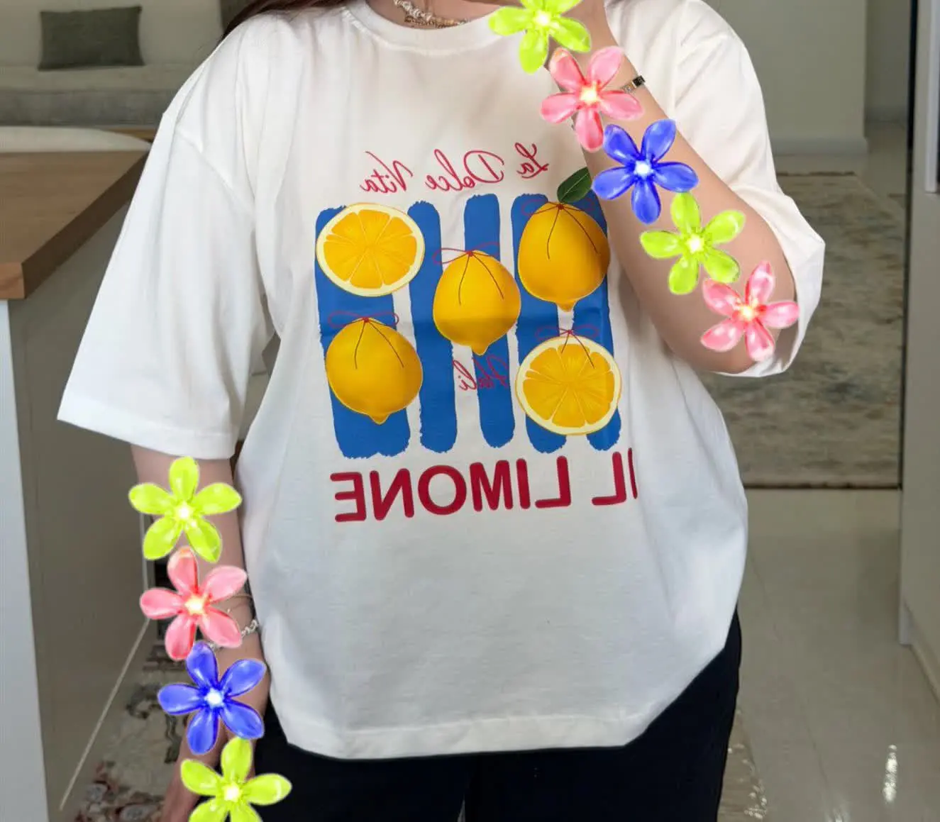 تیشرت لانگ سامری