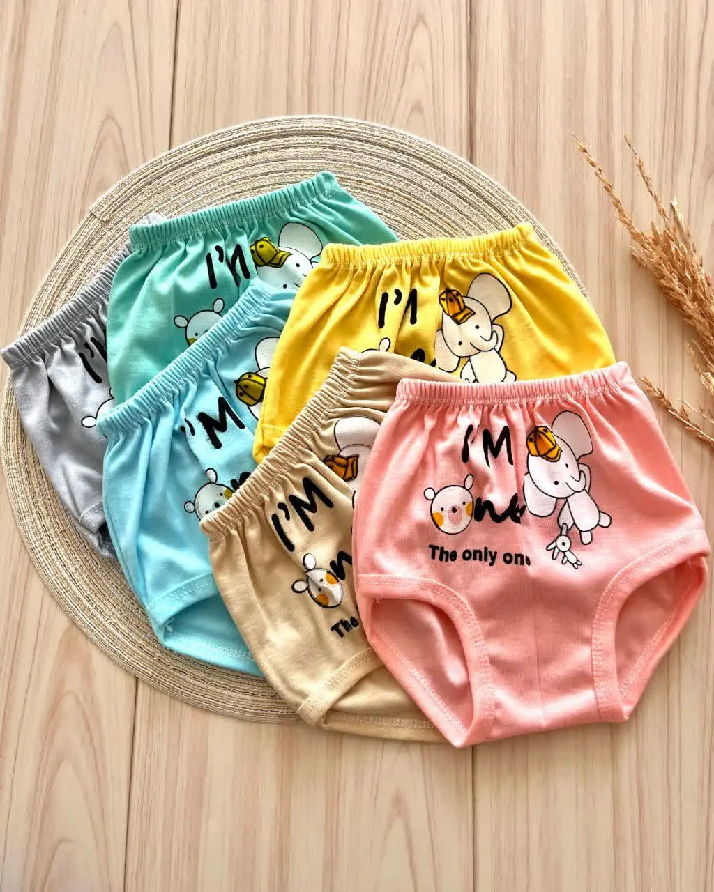 شورت رکابی بچه گانه طرح فیلی🐘
