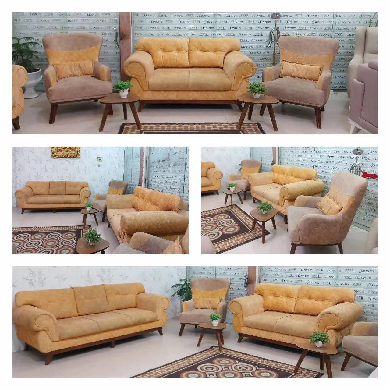 مبل راحتی ۷نفره"چستر بسیار زیبا
