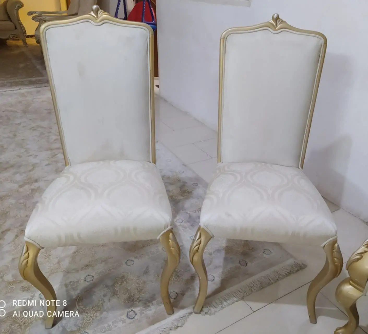 مبل هفت نفره کلاسیک چوب گردو 

