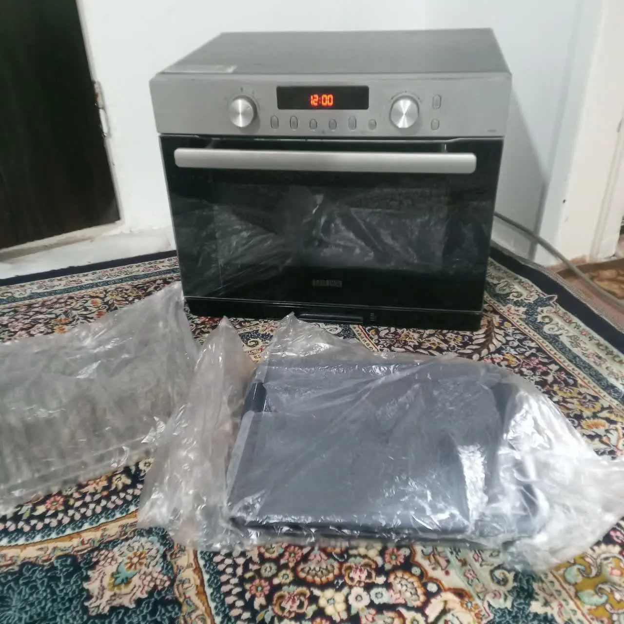 سولاردوم سامسونگ مدل سامی ۷ دارای اپشن بخار پختبدون اشعه 
