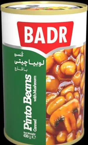 🔥بدر کنسرو لوبیا با قارچ ۴۳۰گ 🔥
