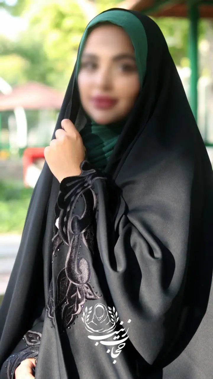 🔰مدل: جده عربی کوثر (گلدوزی+نگین+مخمل) 
