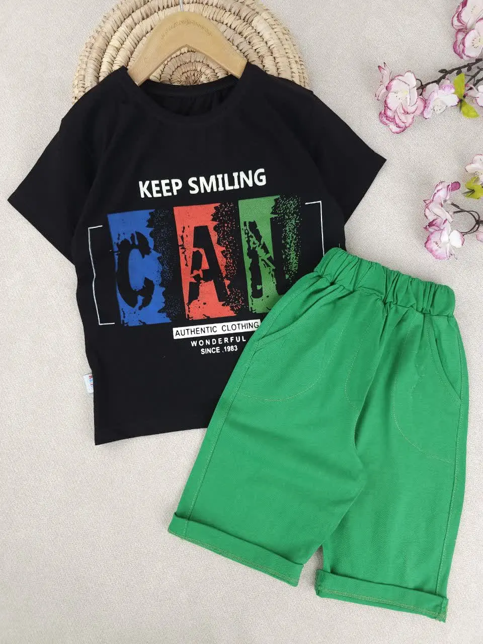 تیشرت شلوارک پسرانه keep