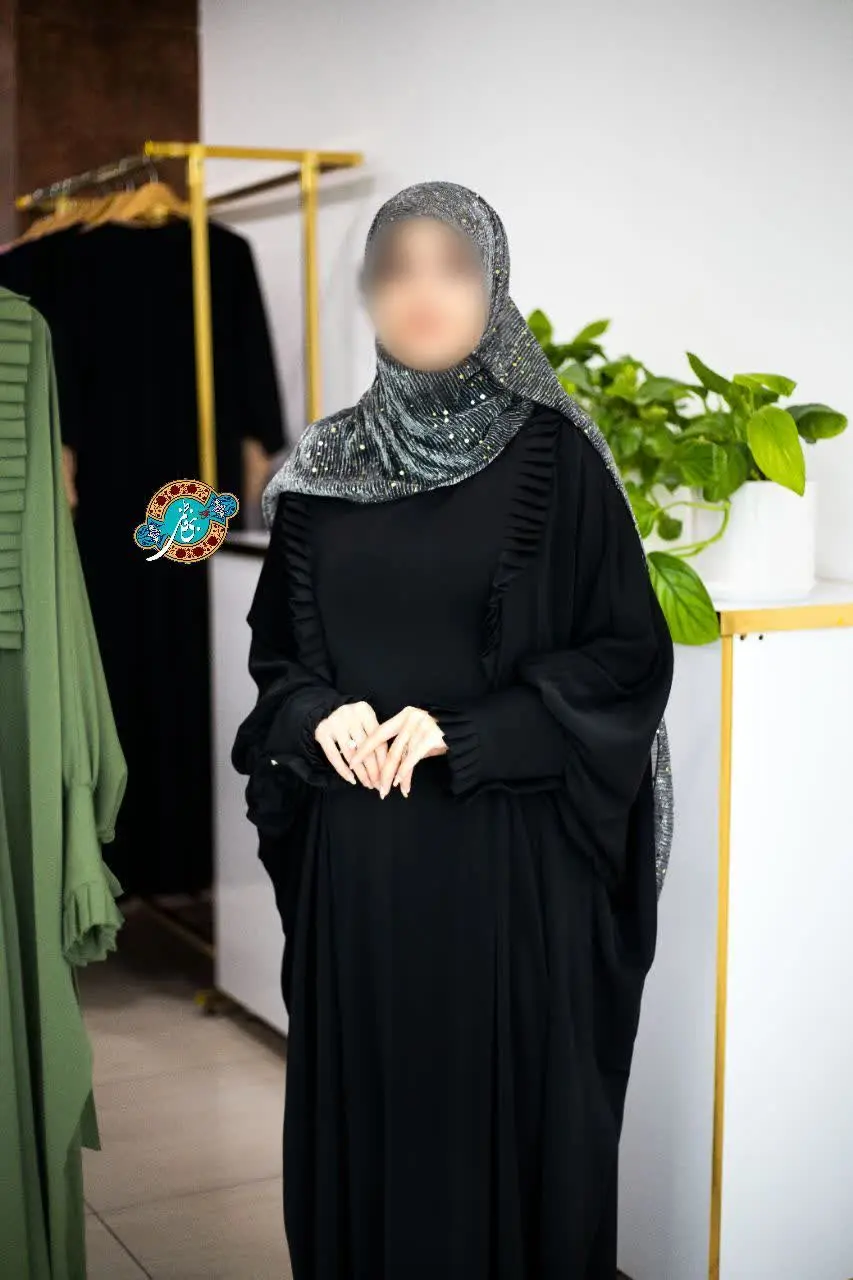 عبای ریحانه مشکی
