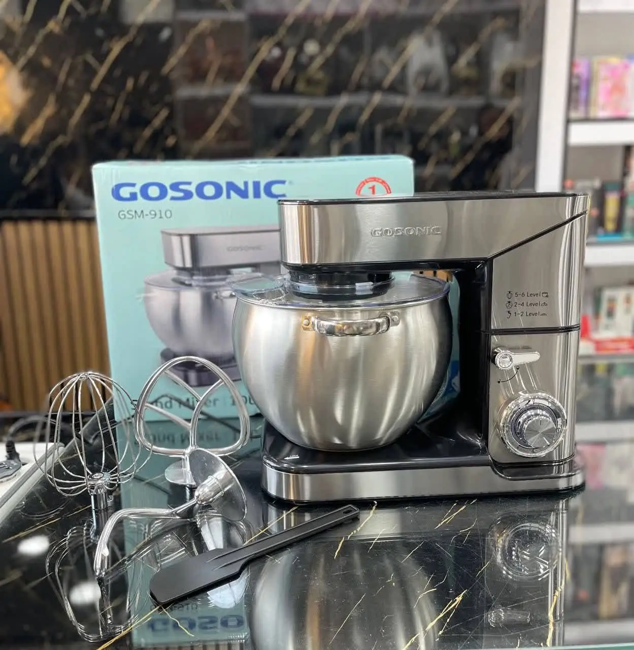 همزن کاسه دار حرفه ای GOSONIC💥