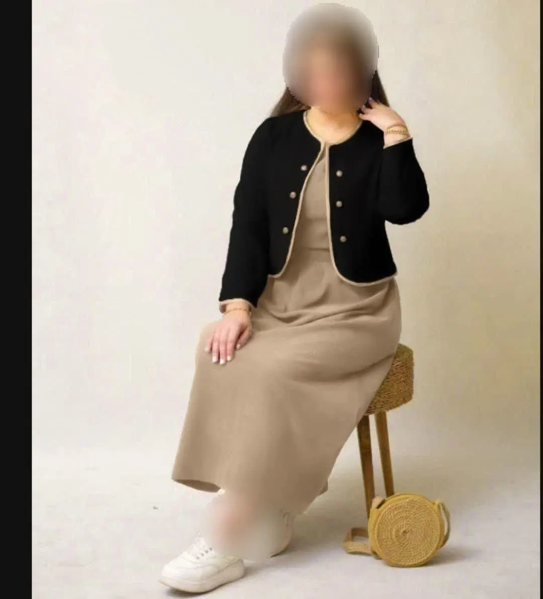 🌙نام: ست کت و سارافون آنیا
