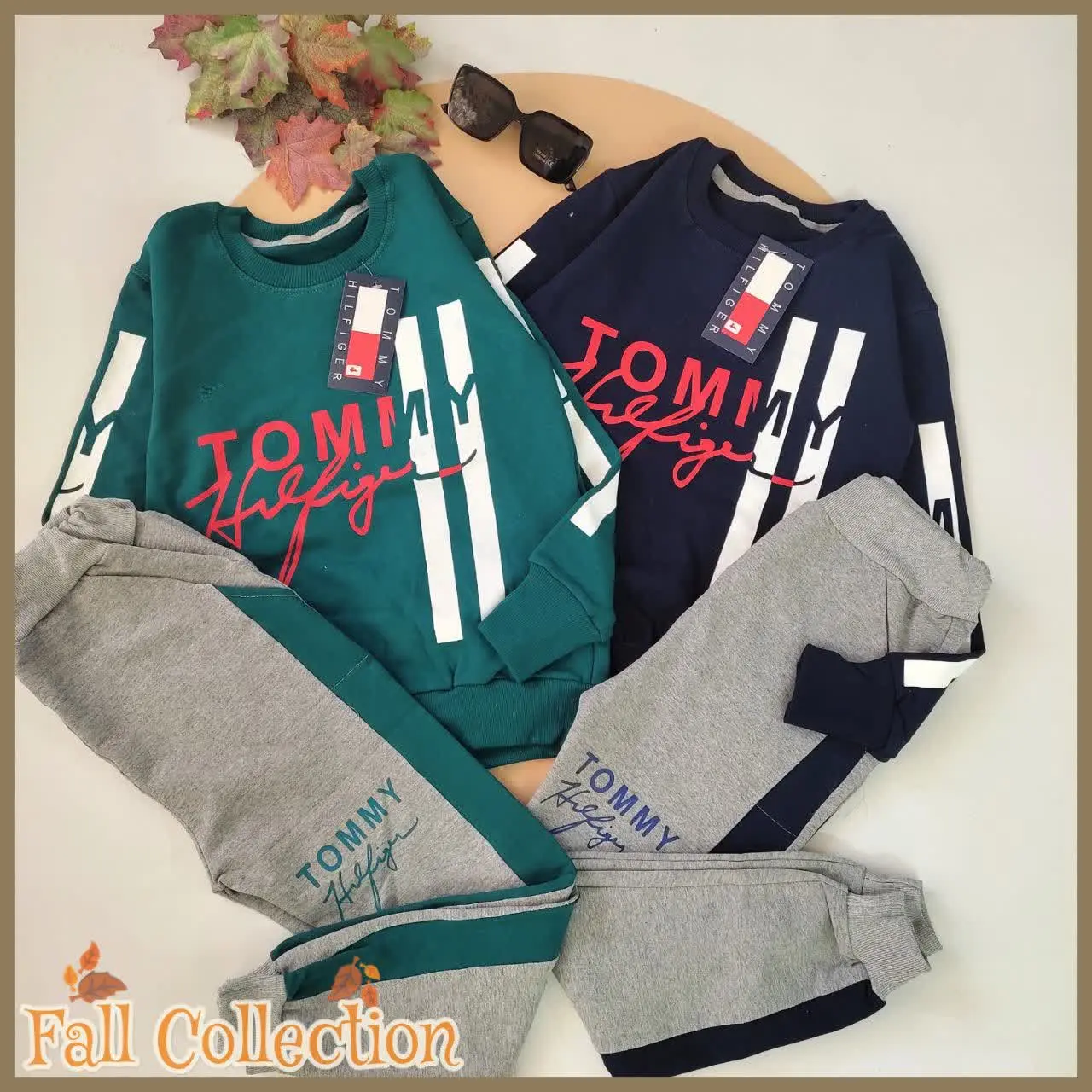 بلوز شلوار Tommy آستین فینگری

