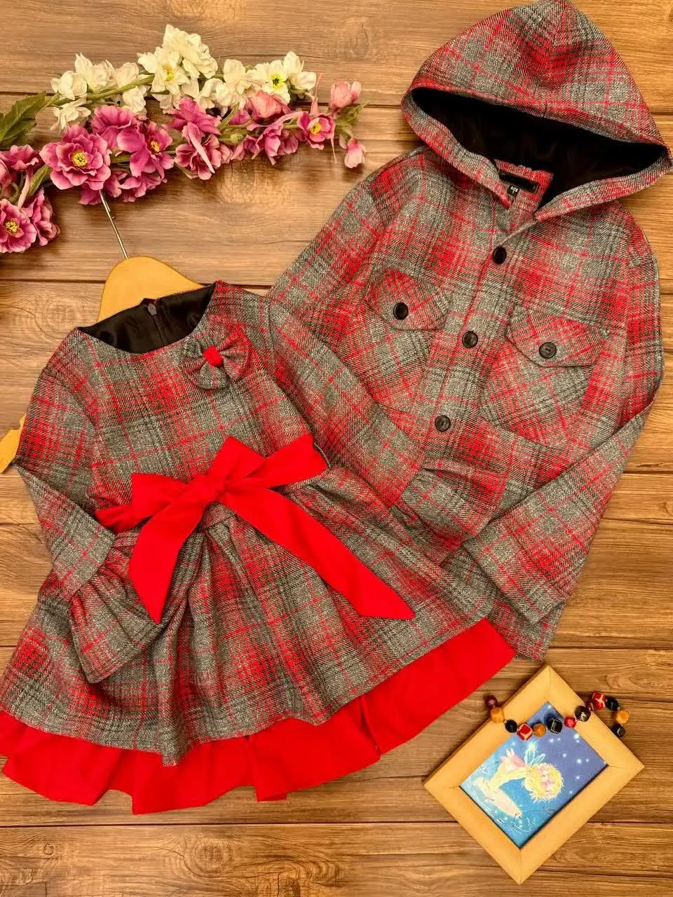 👚نام: ست خواهربرادری چهارخونه ۲ 😍
