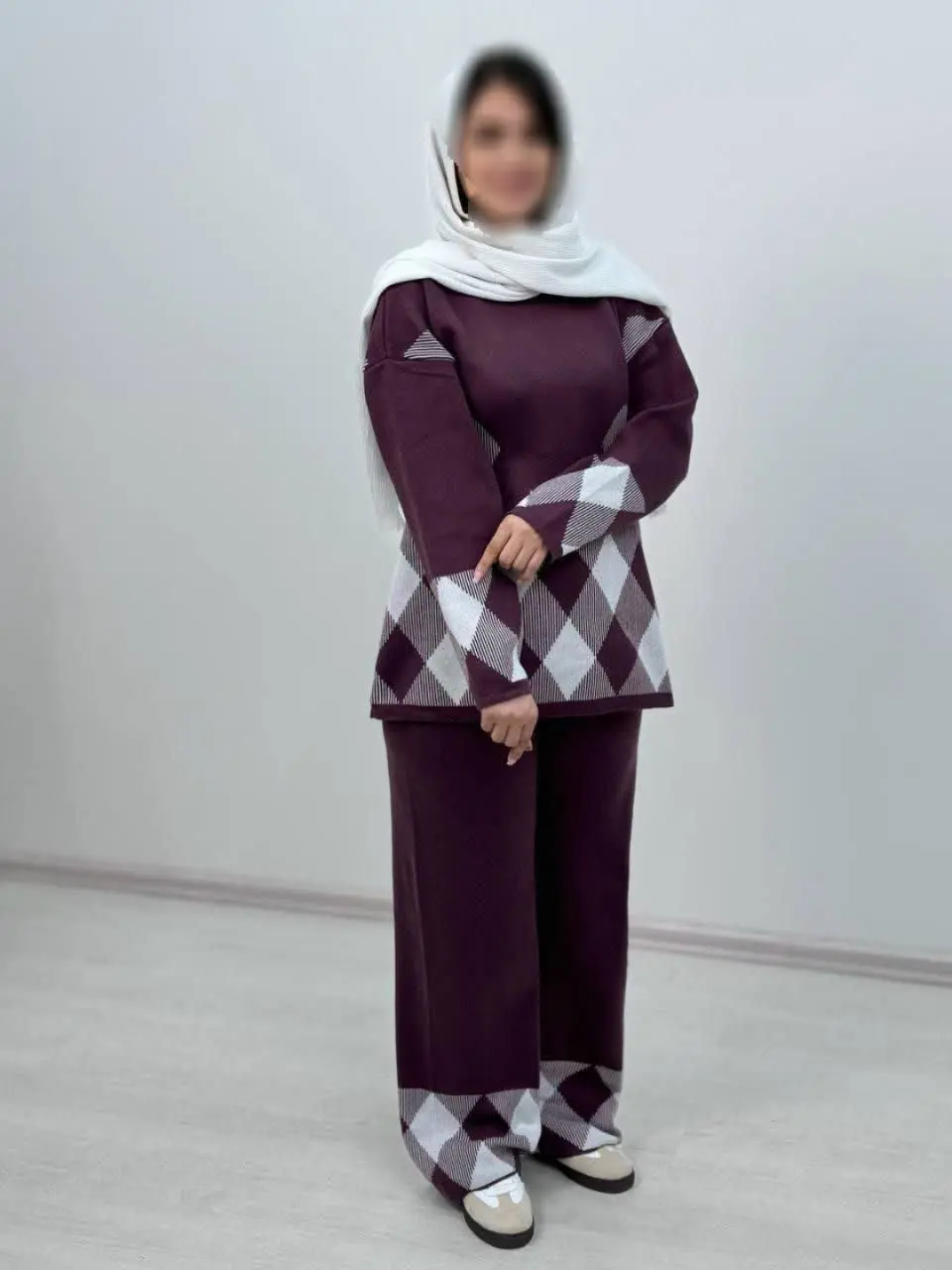 ❤️نام: بلوز و شلوار بافت آلنوش ۱۶
