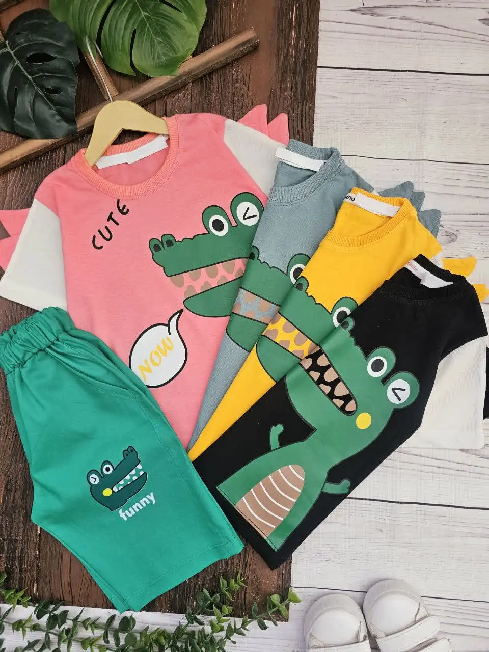 تیشرت شلوارک تمساح 🐊
