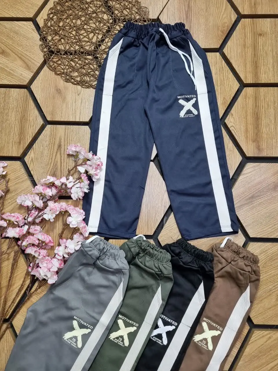 👖شلوار راحتی زهره رنگی پسرانه👦