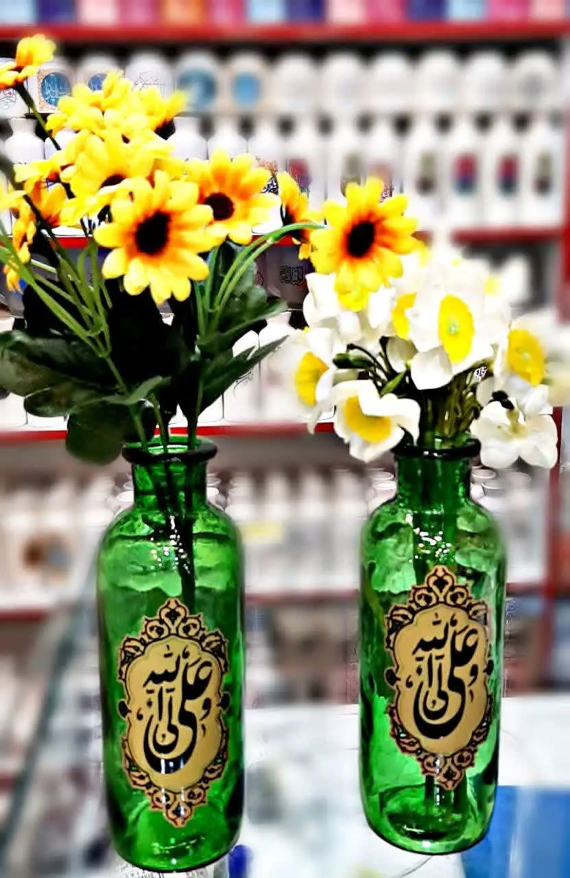 گلدان بزرگ با ذکر علی ولی الله 💚
