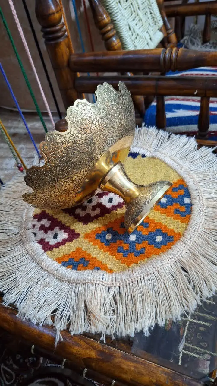 کاسه آجیل برنزی هندی
