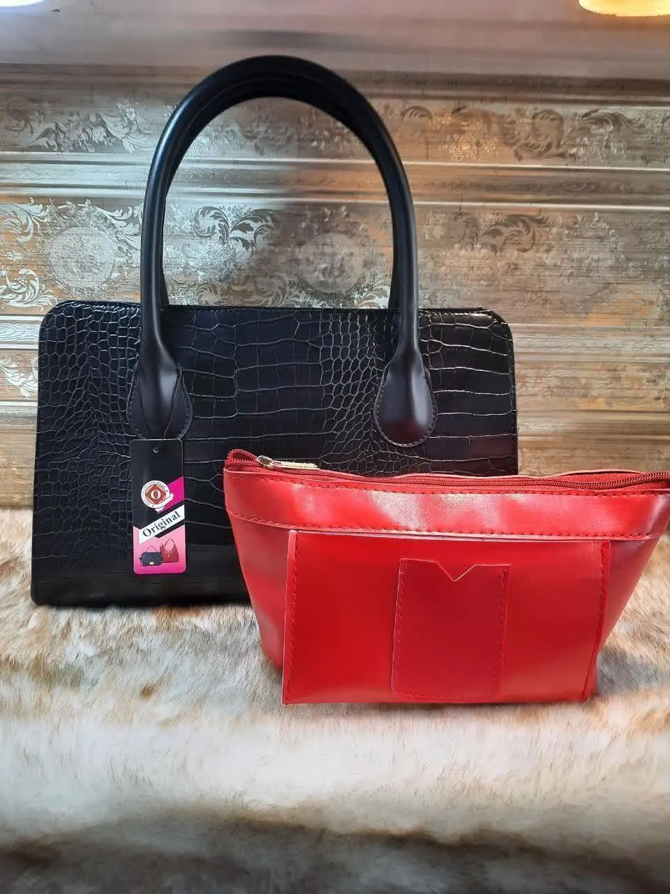 👝 کیف زنانه جا دسته قاشقی
