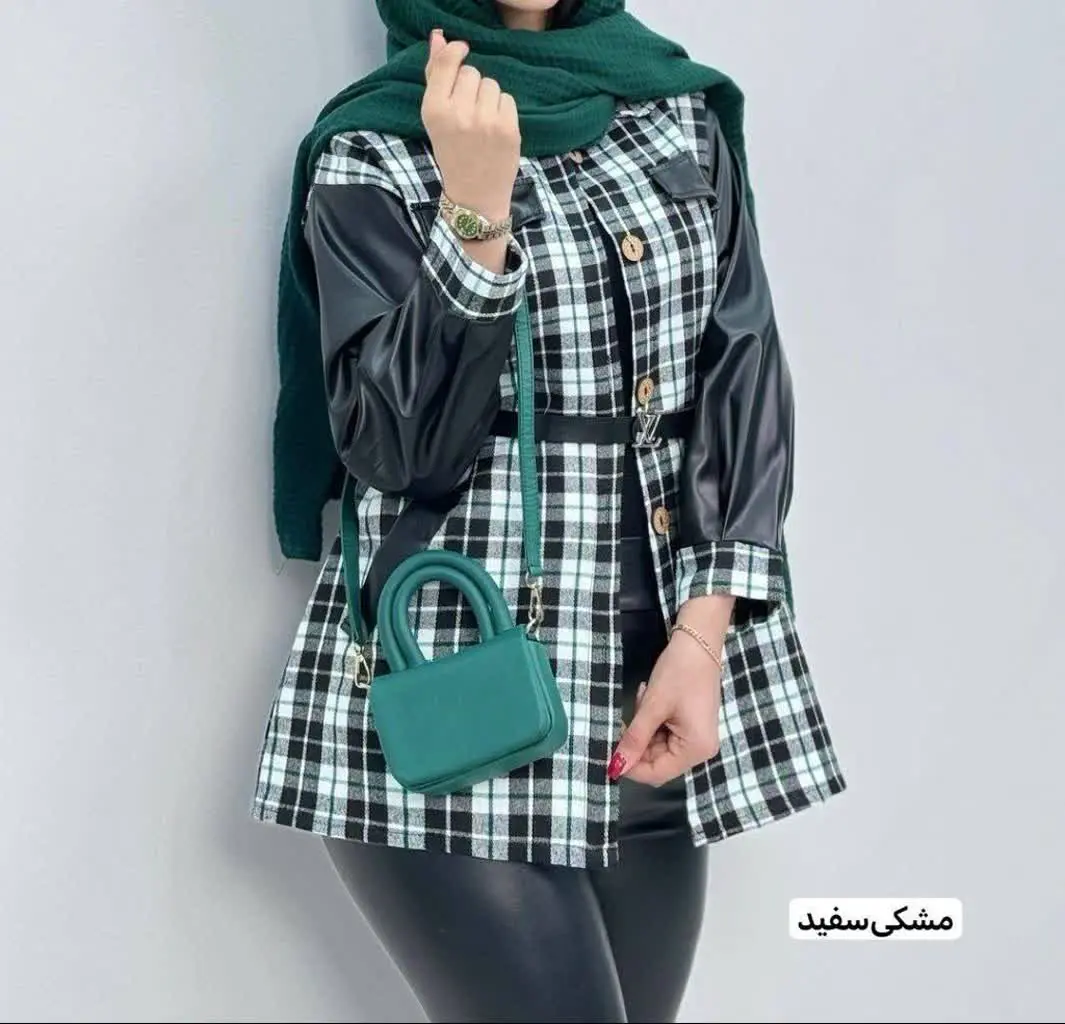 👚 نام: شکت استین چرم
