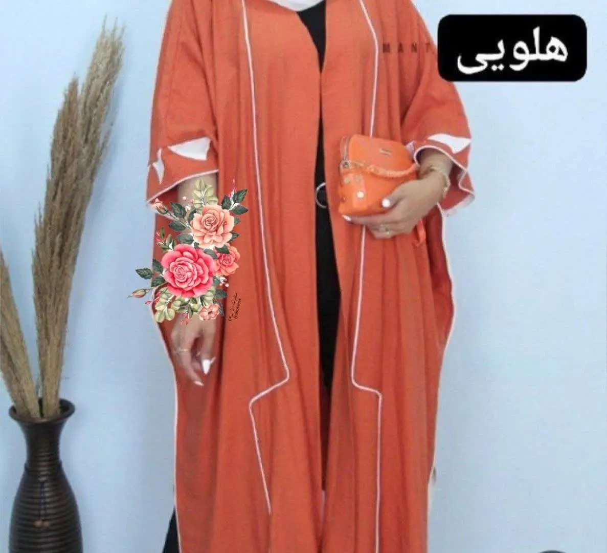 👚نام: مانتو عبایی ارغوان💥💫
