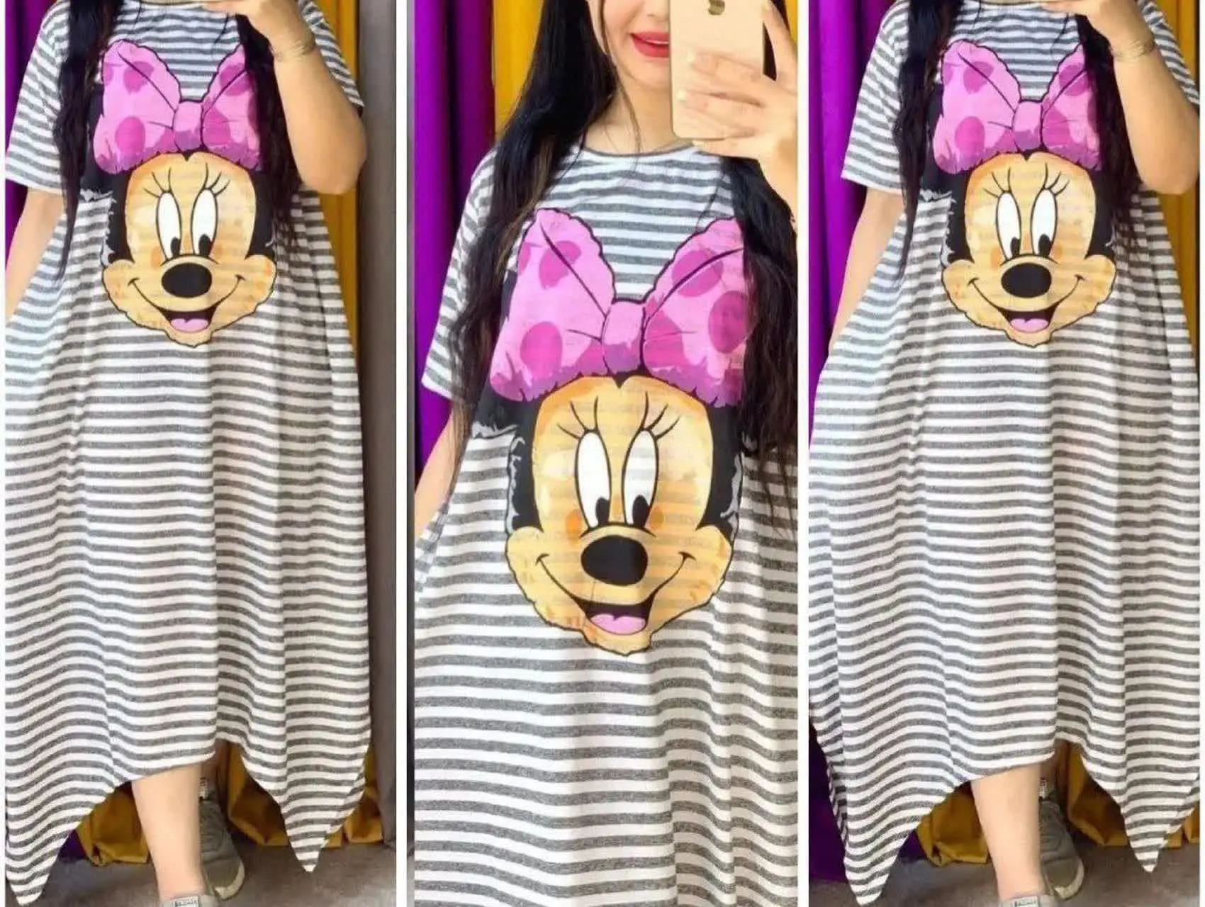 💞سارافون راه راه شیک میکی💞
