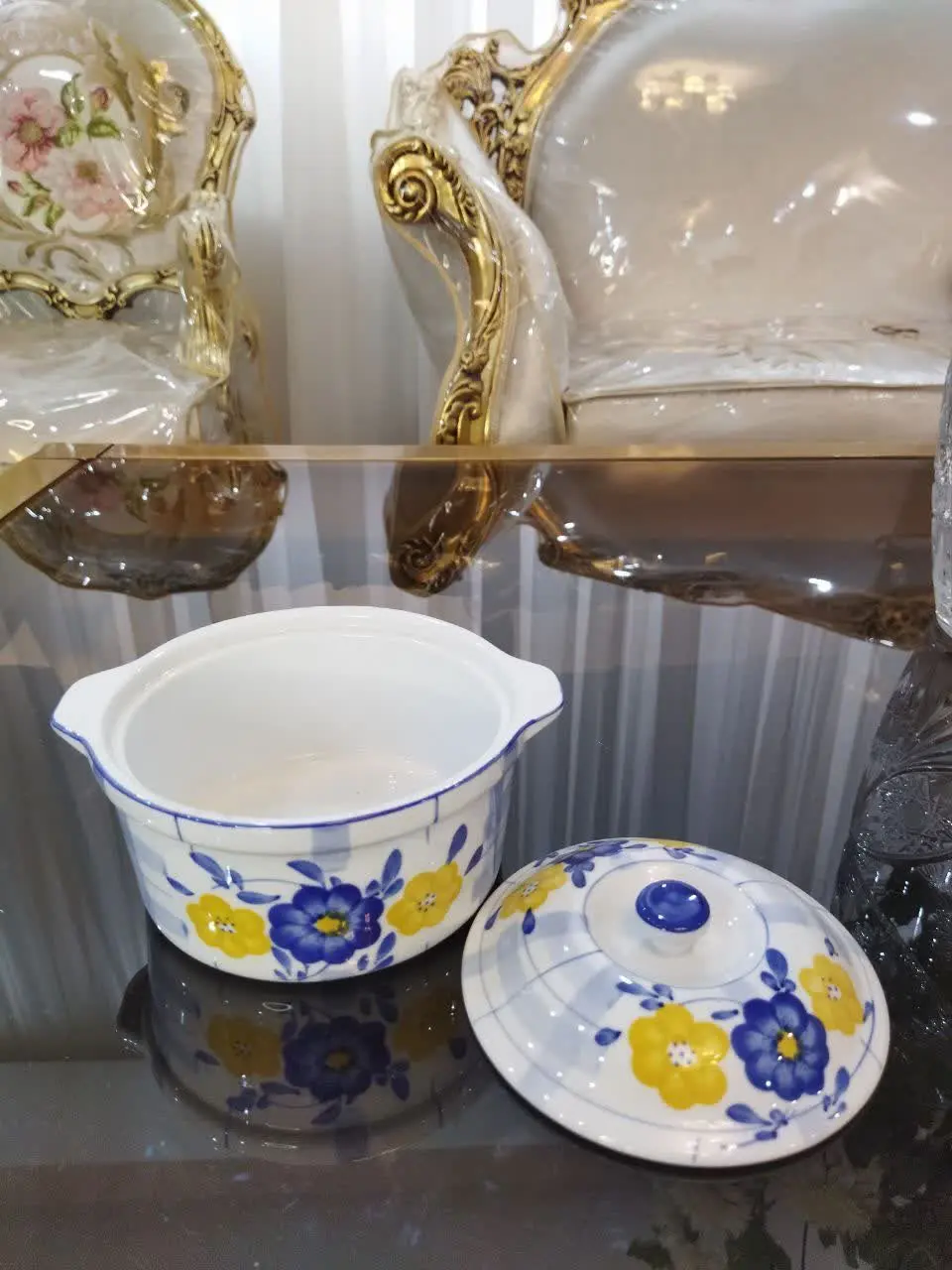 قابلمه گل پنیه 
