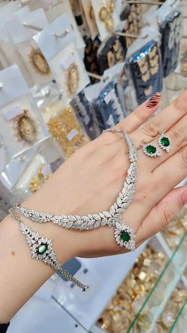😍 #سرویس_جواهری نگین دار 
