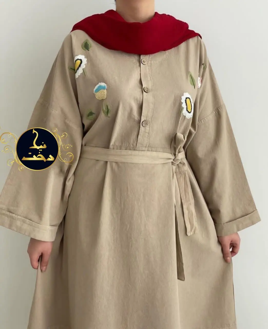مدل زیبای پیراهن بنفشه 
