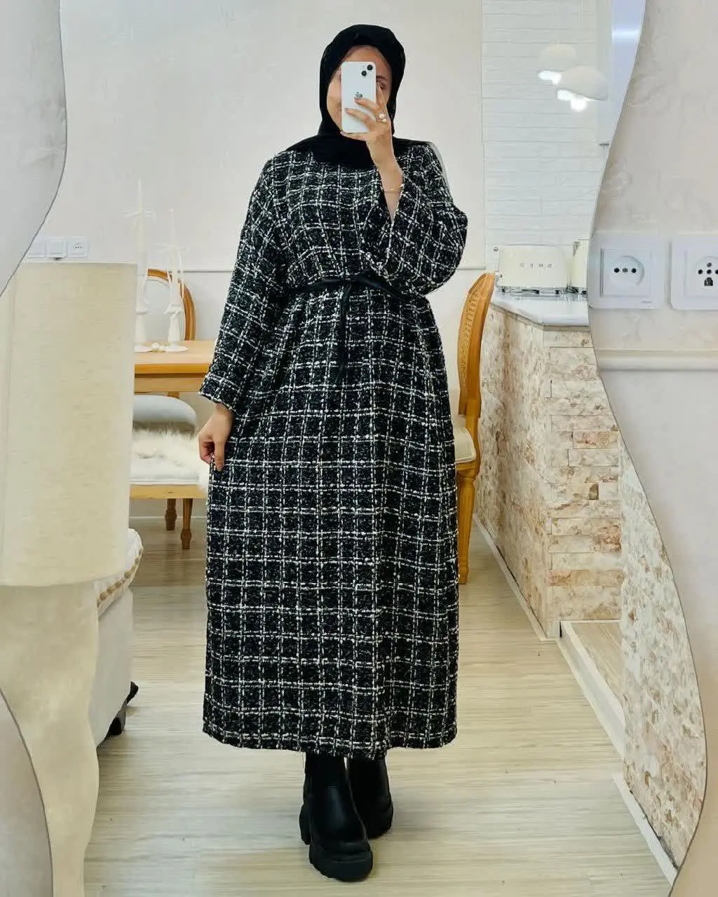 👚نام: کفتان شنل بافت هلن🍭
