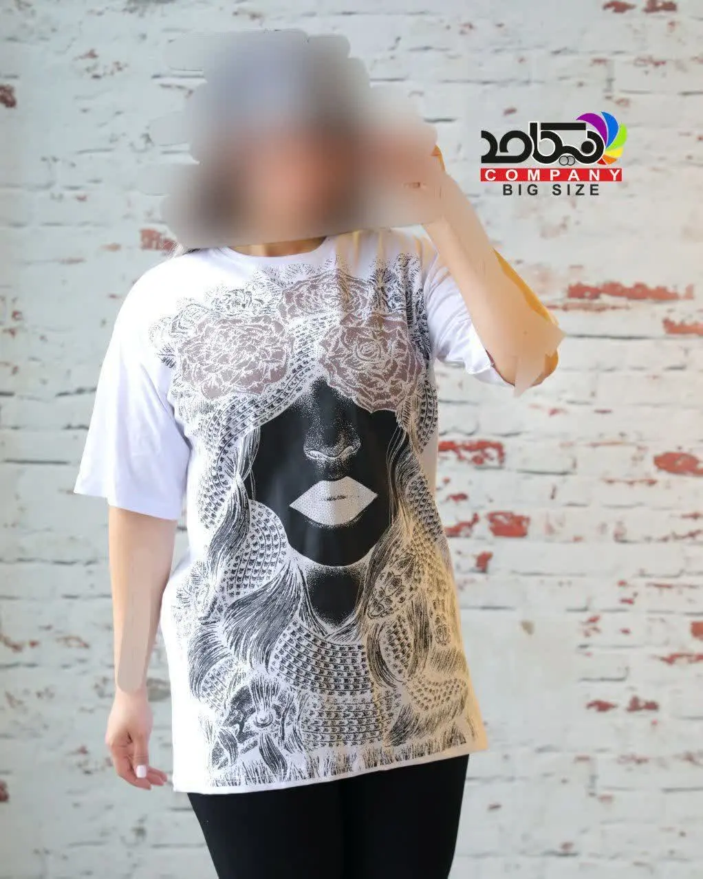 🛍 🎫 تیشرت لانگ بیگ سایز مخص... — تصویر محصول در تاپ هشتگ