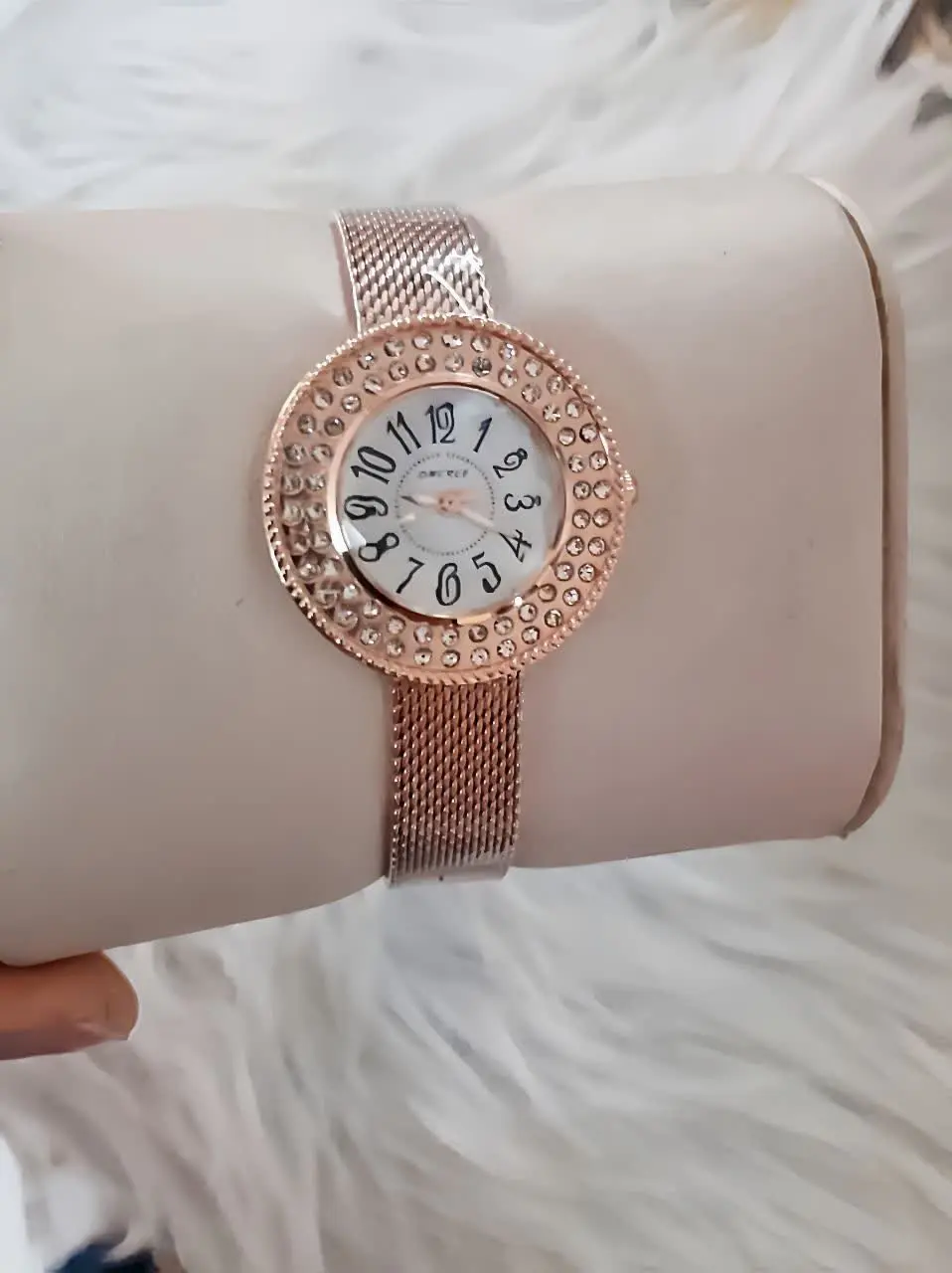 👚نام: ساعت بند حصیری زنانه یا دخترانه رزگلد 
