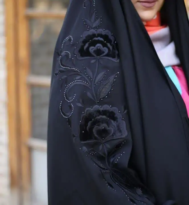 چادرجده گل دوزی ارکیده
