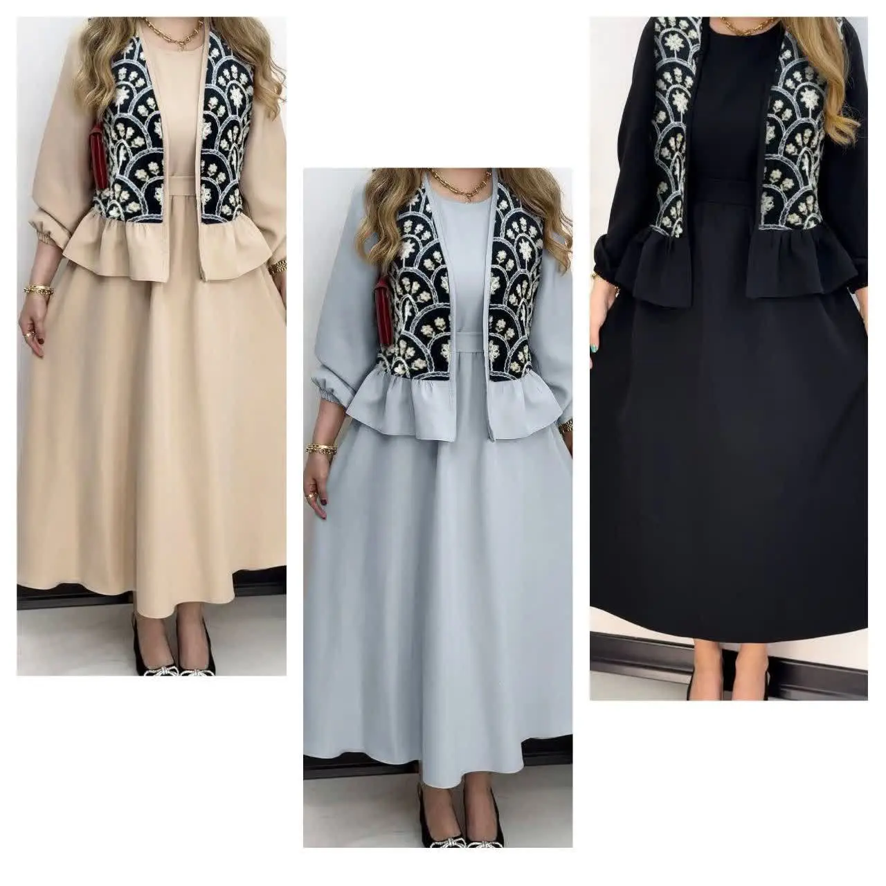👚نام: ست عیدانه مزون دوز مهلقا 😍😍😍
