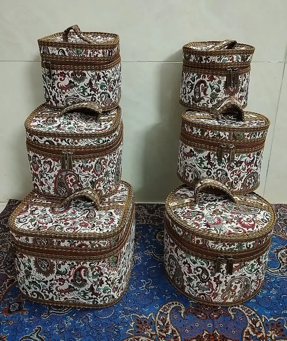 🎁 ست زیبای مربع #جاجواهری ترمه اعلا😍

