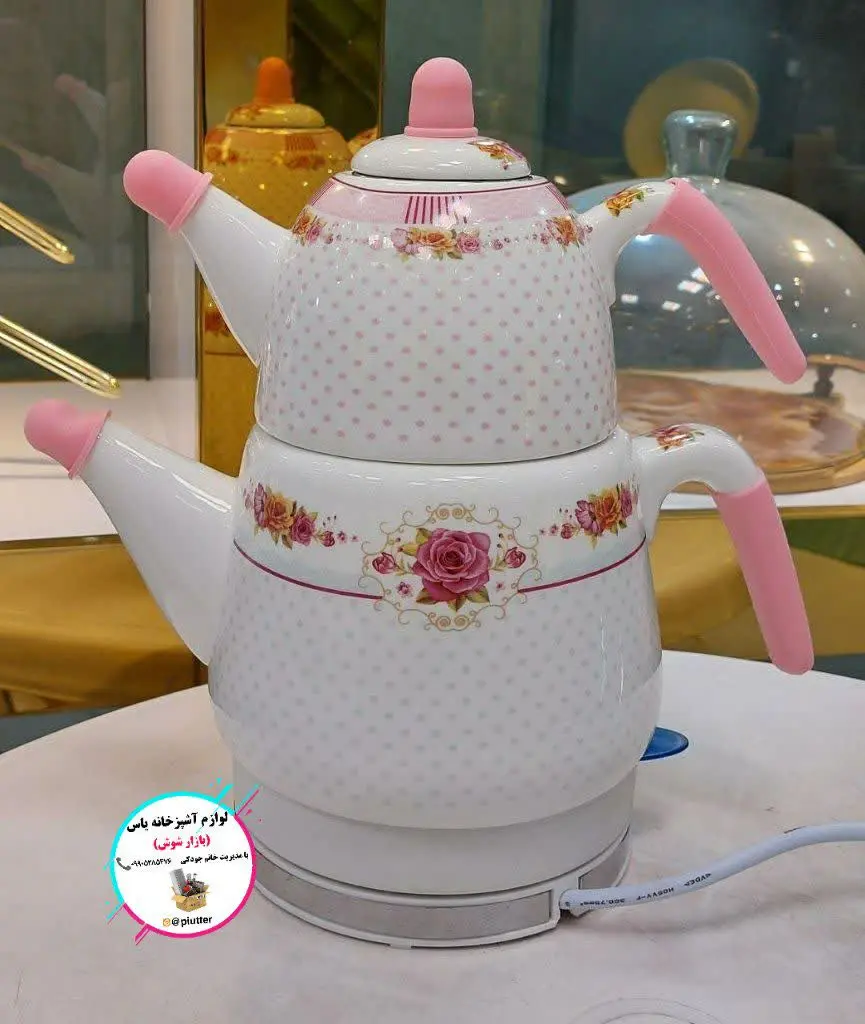 کتری قوری برقی لوله‌ای
