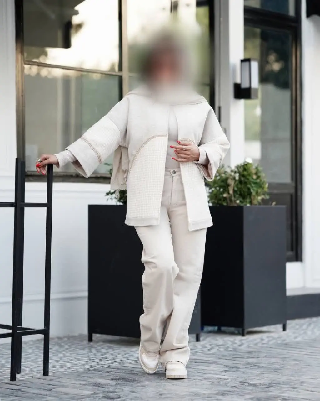 👗مدل: کت ترکیبی مدل ساغر 
