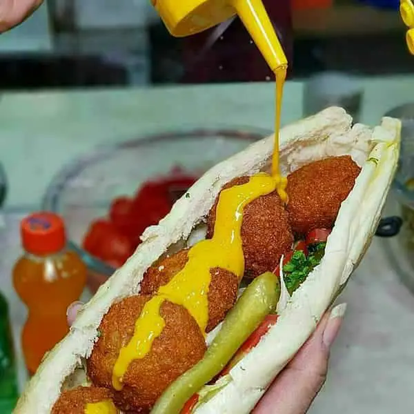 فلافل بسته‌ای بزرگ 

