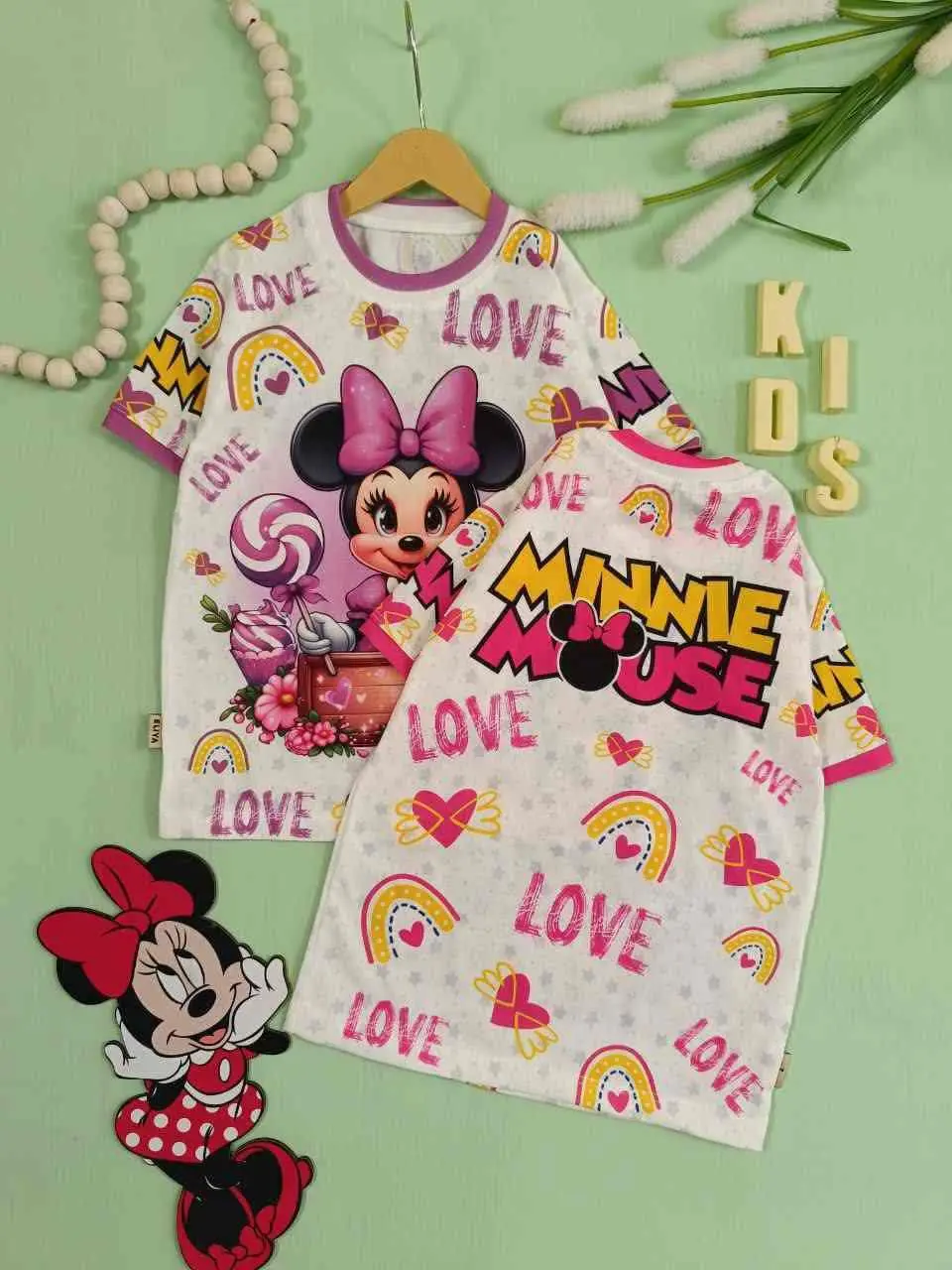 تیشرت تک miss minie 
