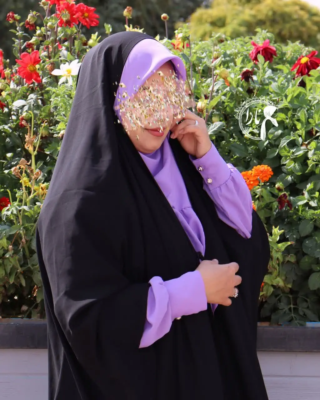 حریرکرپ یاسی یه رنگ شاد و خاص☺️
