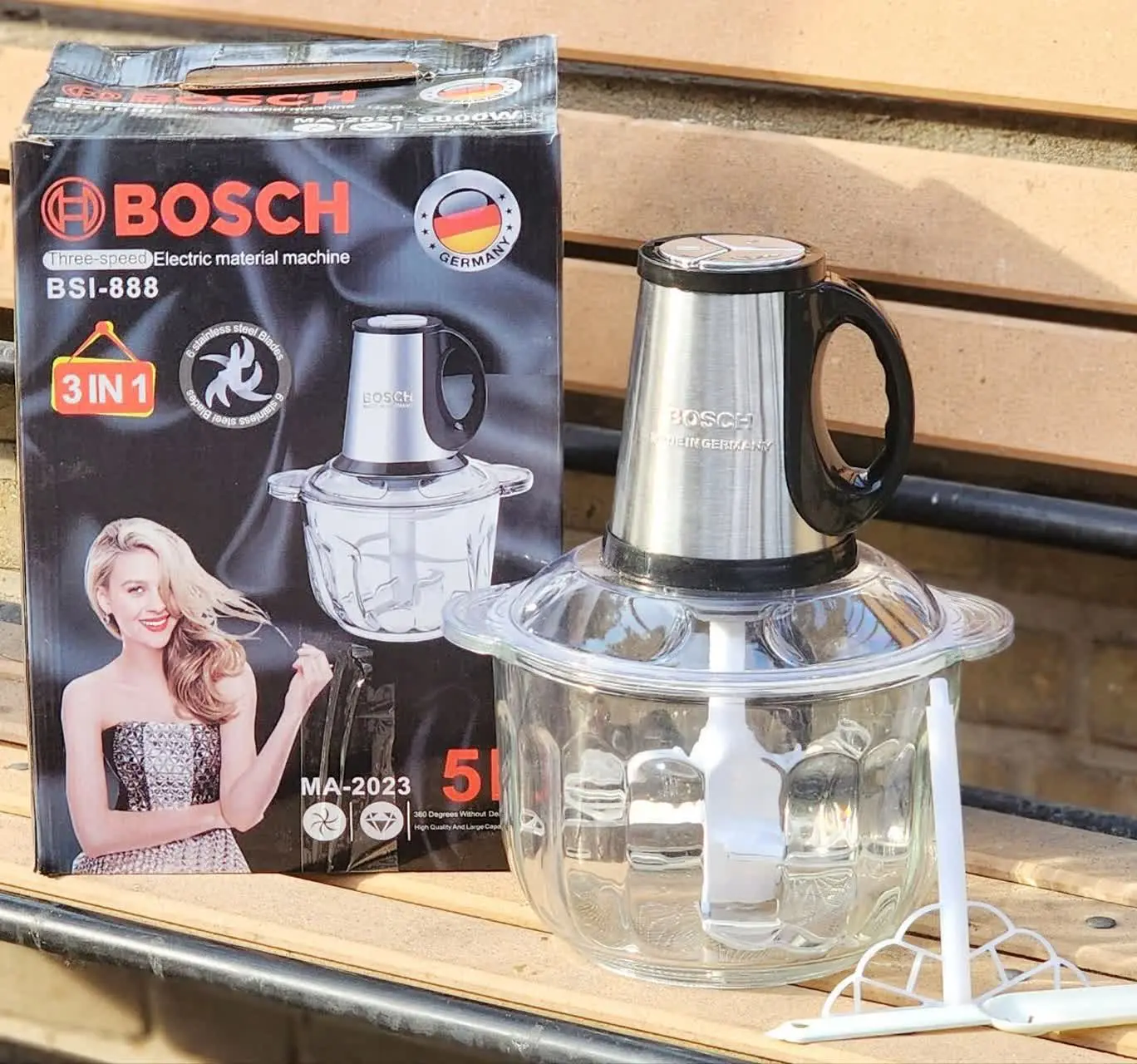 🌸 خردکن و غذاساز ۵ لیتر Bosch 
