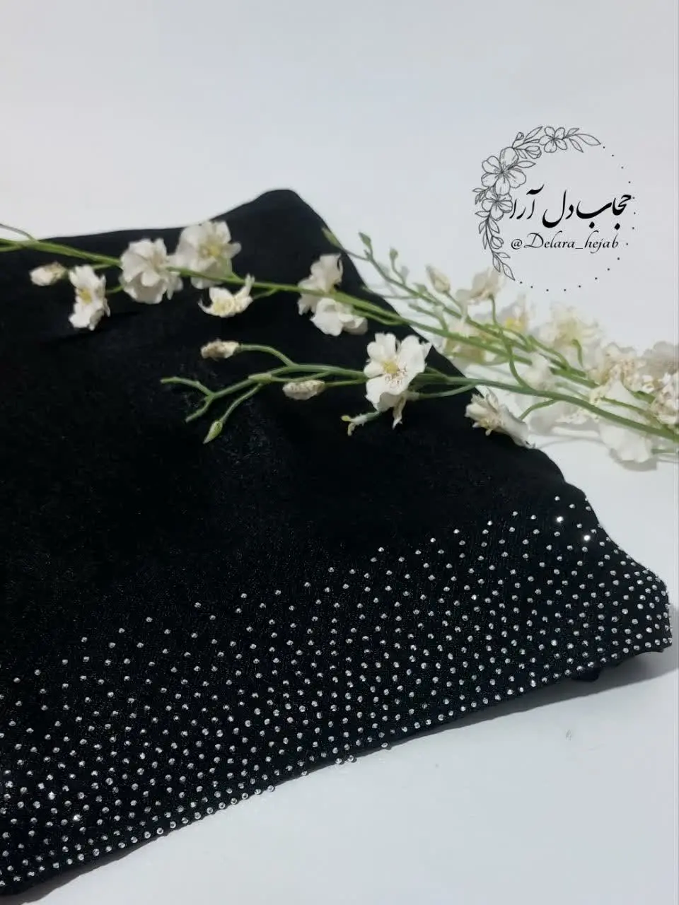 شال نگینی مشکی پرطرفدار 😍
