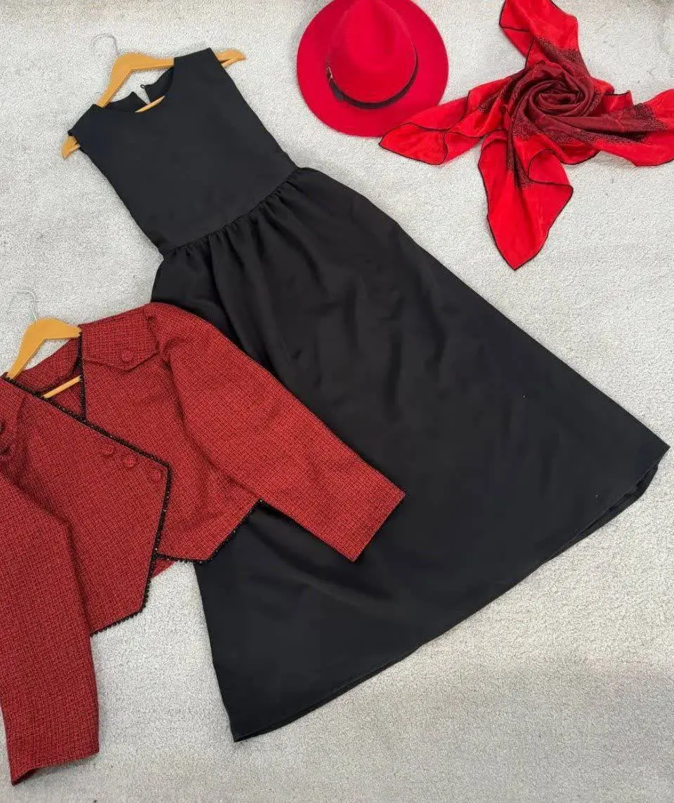 👚 کت سارافون اناردونه 
